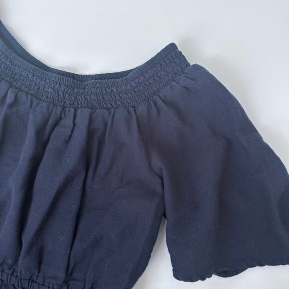 EUC Old Navy flutter sleeve eyelet-hem dress - Picture 6 of 9